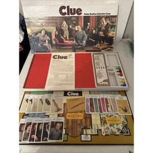 Vtg 1972 CLUE Mystery Detective Board Game Parker Brothers Complete Original Set